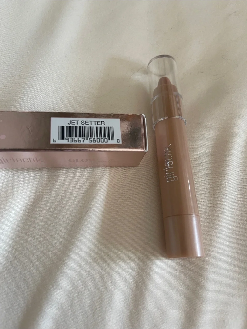 NIB Glow in the Go Creamy Nude Lip & Cheek Stick - “Jet Setter”